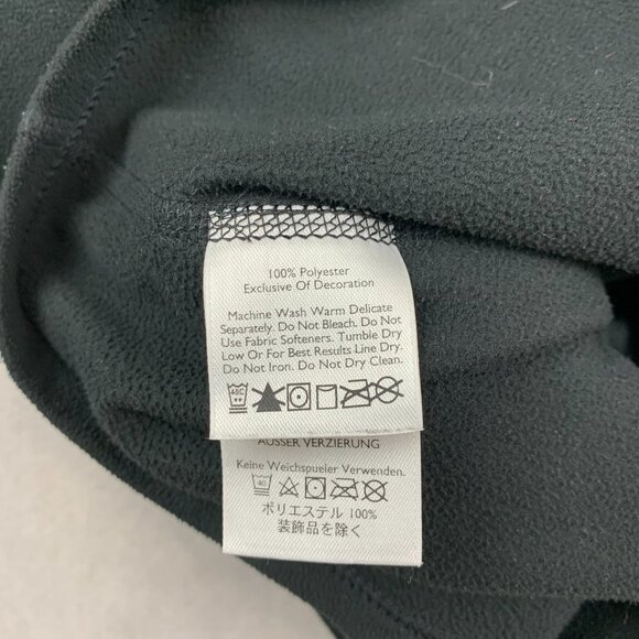 Eddie Bauer First Ascent Sweater Medium Black Fleece Cloud Layer Pro 1/4 Zip - Picture 7 of 9